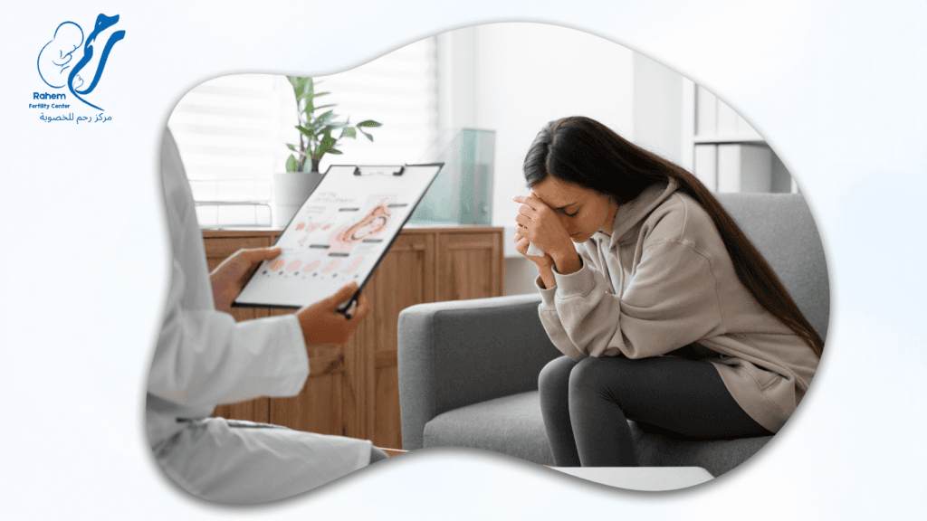 طبيبة تناقش أسباب الإجهاض المتكرر وخيارات التقييم مع سيدة