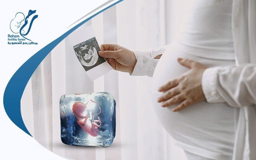 ترجيع الاجنة المجمدة