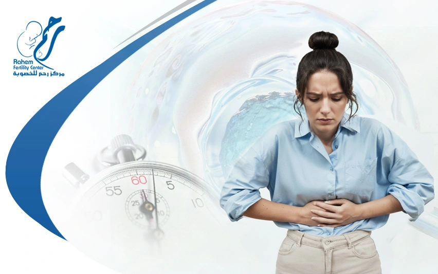 علامات انتهاء فترة التبويض